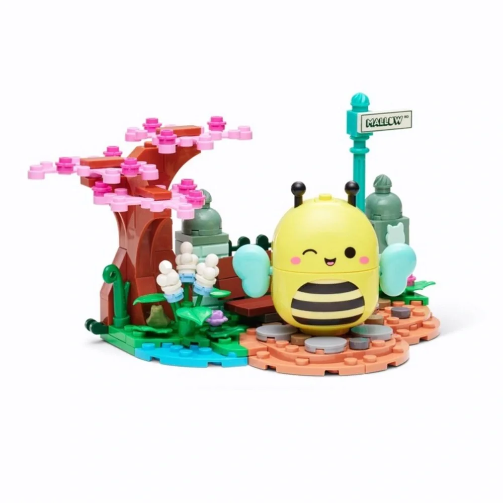 Squishmallows Sunny's Park Life Building Set - 155pc:BLDR, Enhances Fine Motor